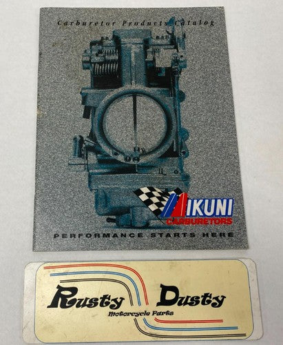 Mikuni Carb Carburetors Products Catalog Brochure 2003