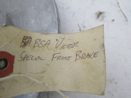 Vintage Original BSA Victor Special Front  Wheel Drum Brake Plate Cove