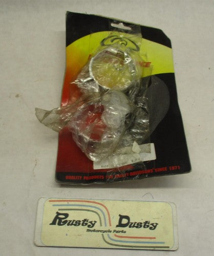 Biker's Choice Harley Davidson Chrome Steel Clamps 49-3306