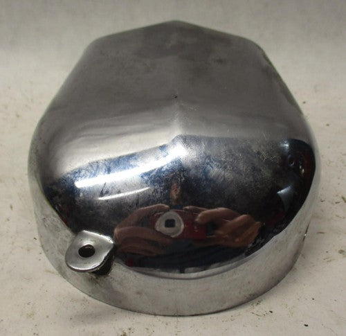 Vintage Harley Davidson Delco-Remy 12V Electric Horn Chrome Cover