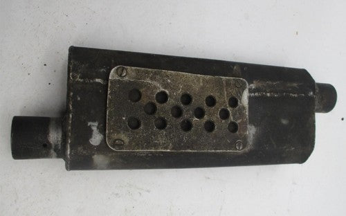 Vintage Motorcycle Enduro AHRMA Under Seat Custom Homemade Exhaust Muf