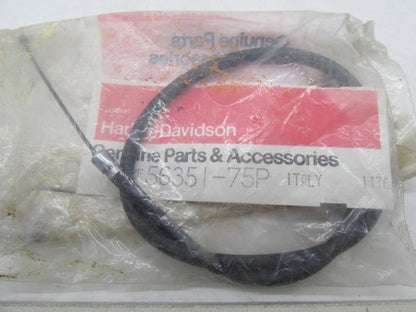 Harley Genuine NOS Aermacchi Carburetor Cable 1975 - 1978 SXT125 SS125