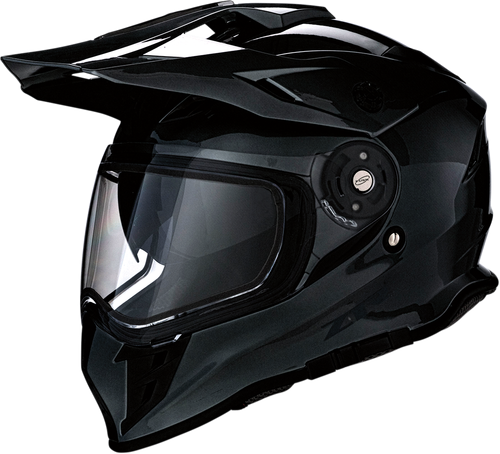 Z1R Range Solid Color Snow Helmet Gloss Black XL 0121-1121