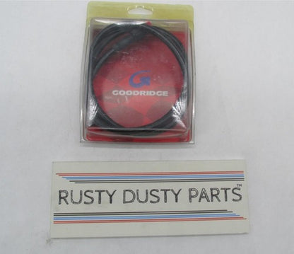 Goodridge Black Coated Stainless Steel Universal Brake Line & Fittings