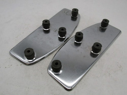 Pair of Harley Davidson Floorboard Floor Foot Pad Base Plates Inserts