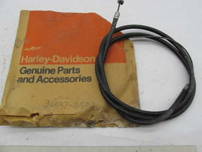 Harley Genuine NOS Aermacchi M-50 '65-'66 Shifter Cable & Coil 34657-6