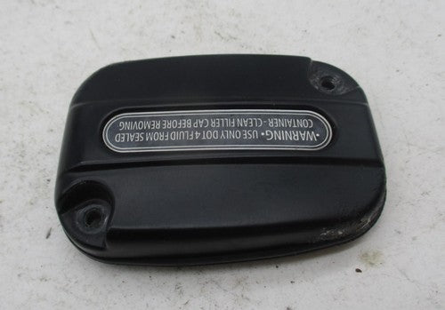 Harley Davidson Black Front Master Cylinder Top Cap Cover 42855-06C