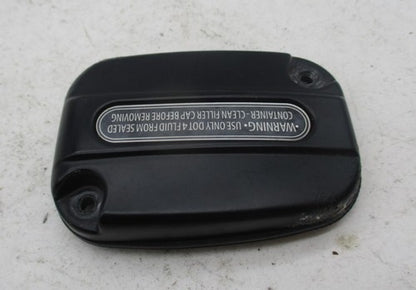 Harley Davidson Black Front Master Cylinder Top Cap Cover 42855-06C