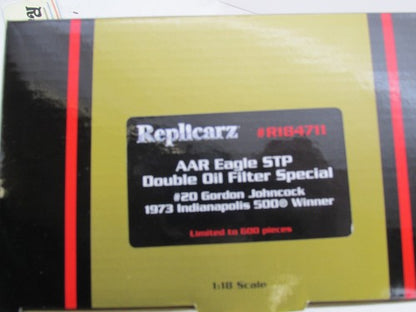 Replicarz Gordon Johncock AAR Eagle STP 20 1973 Indy 500 Winner 1:18 D