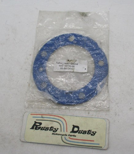 Harley Davidson Blue Teflon Head Gasket 16770-66 68-84 OHV