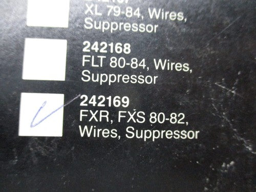 Harley Drag Specialties 1980 to 1982 FXR FXS Suppressor Wire Kit DS-24
