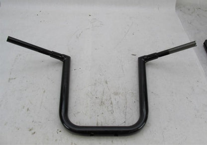 Set of Harley Davidson 17" Rise Touring 1.25" Black Ape Hangers Handle