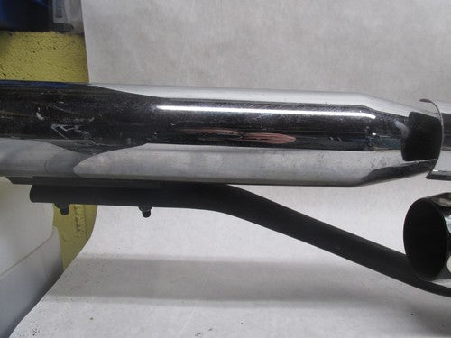Harley Davidson Softail Rinehart Chrome Scalloped Exhaust System Assem