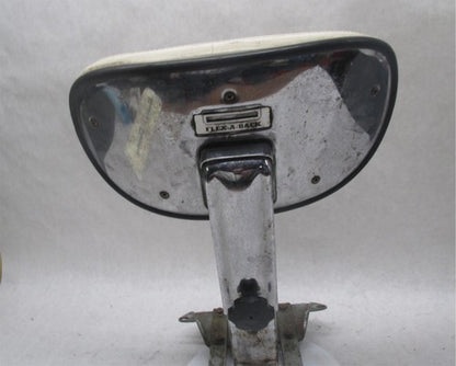 Harley Davidson Shovelhead Panhead White Adjustable Flex-A-Back Flex B