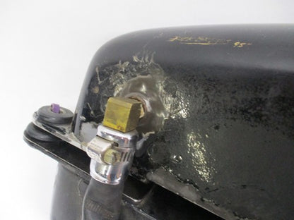 Custom Painted Fiber Glass Dual Gas Tank Dragon Flames Ying/Yang Chopp