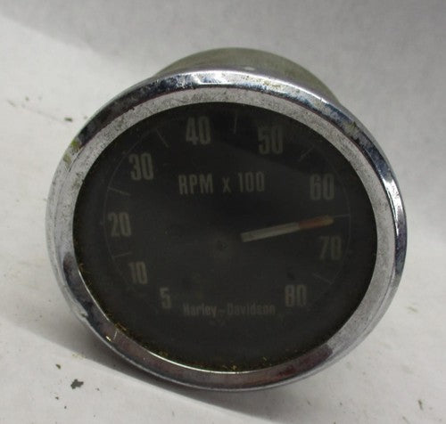 Vintage Harley-Davidson Sportster Tachometer Veglia