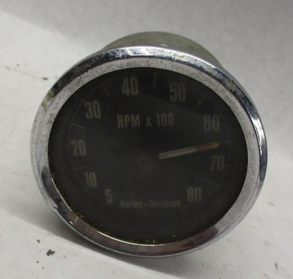Vintage Harley-Davidson Sportster Tachometer Veglia