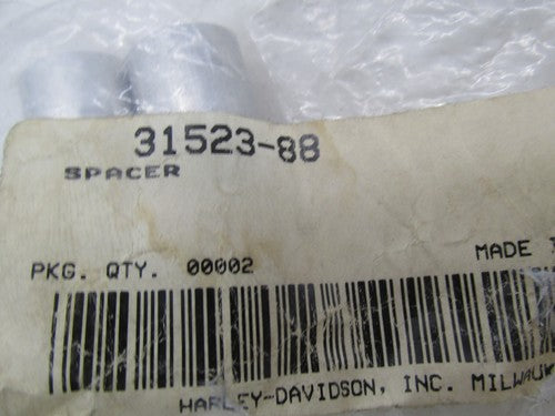 Pack of 2 Harley Davidson Genuine NOS Chrome Air Cleaner Spacers 31523