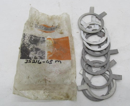 Lot of 9 Harley-Davidson Genuine NOS Aermacchi Countershaft Lockwasher