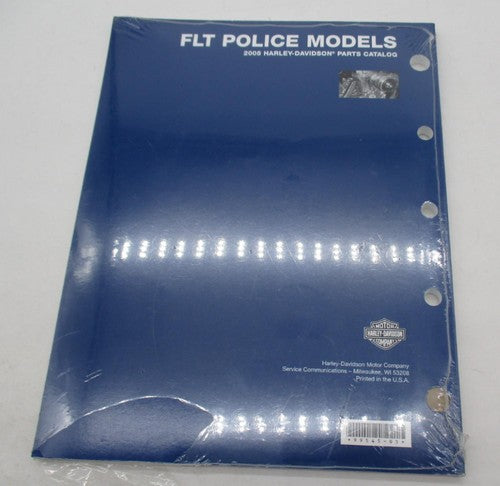 Harley Davidson Official Factory 2005 FLT Police Parts Catalog 99545-0