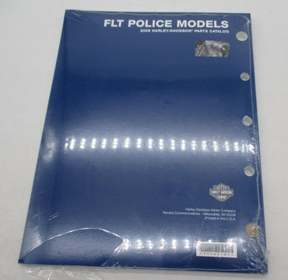 Harley Davidson Official Factory 2005 FLT Police Parts Catalog 99545-0