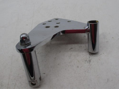 Harley Davidson Chrome Foot Peg Food Control Bracket Brace Plate