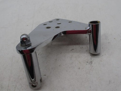 Harley Davidson Chrome Foot Peg Food Control Bracket Brace Plate
