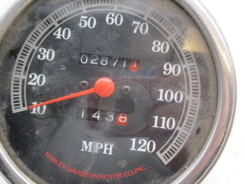 Harley Davidson Nippon Seiki Shovelhead Japan Speedometer Speedo 0-120