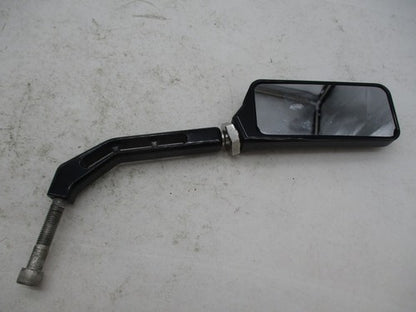 Slotted Black Custom Rectangular Right Side Rear View Custom Chopper M