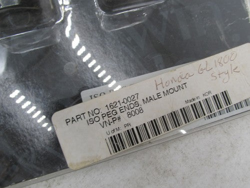 Kuryakyn Honda GL1800 Goldwing ISO Peg Male Mount Brackets 8008