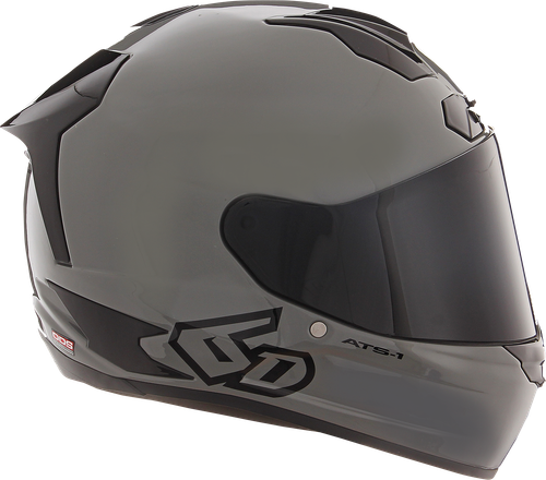 6D HELMETS ATS-1R Solid Helmet Gloss Gray 2XL 30-0979