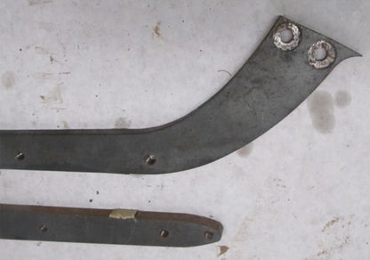 Harley Davidson Custom Chopper Raw Iron Fender Struts Softail Touring