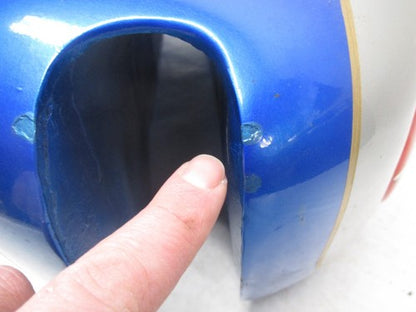 Original Repainted BSA Blue Silver Catalina Gas Fuel Tank Gold Star w/