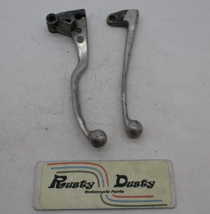 Harley Davidson Lot of 2 Hand Control Brake Clutch Levers Flathead Knu