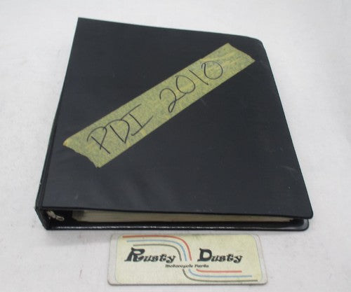 Harley Davidson 2010 Pre Delivery and Set up Instruction in Binder 999