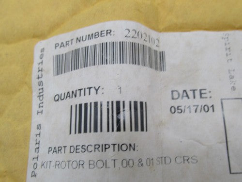 Polaris NOS Victory Standard Deluxe Cruiser 00 & 01 Brake Rotor Bolts