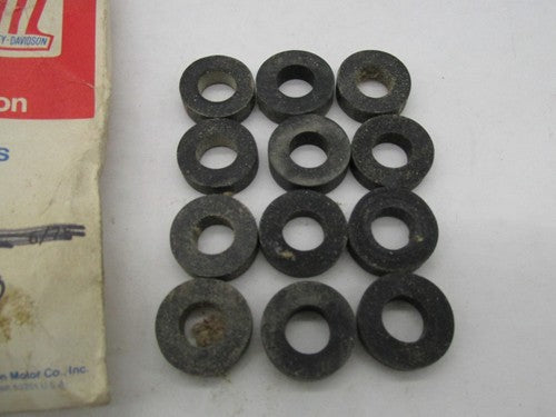 Lot of 12 Triumph NOS T100 T120 T140 Handlebar Rubber Grommet Washers
