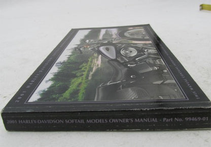 Harley-Davidson Official Factory 2001 Softail Owner's Manual 99469-01