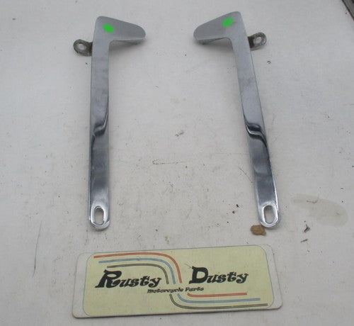 Pair of Harley Davidson Sissy Bar Backrest Mounting Brackets 264609
