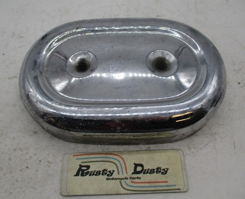 Harley Davidson Ironhead Shovelhead Oval Chrome Air Cleaner Cover