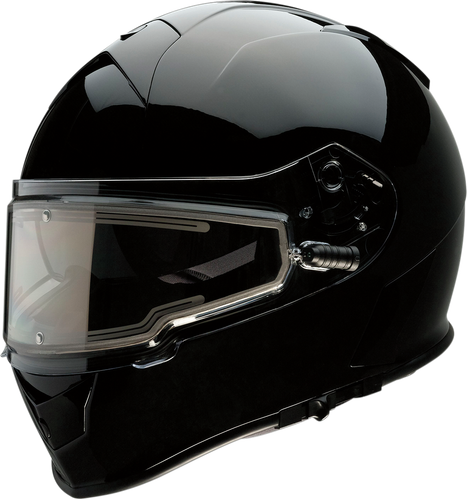 Z1R Warrant Snow Helmet Electric Shield Black Md 0121-1294
