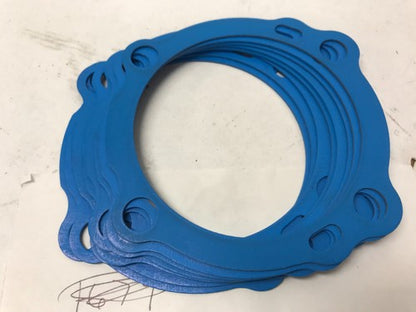 Lot (8) Harley Gaskets 16769-73 Blue Teflon Cylinder Head Gaskets, Iro