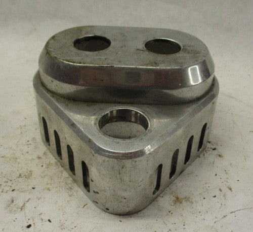 Harley Davidson Aluminum Slotted Handlebar Riser Mount Cover Custom El