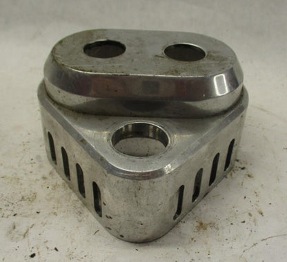 Harley Davidson Aluminum Slotted Handlebar Riser Mount Cover Custom El