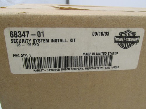 Harley Davidson Genuine NOS Security System Install Kit 68347-01