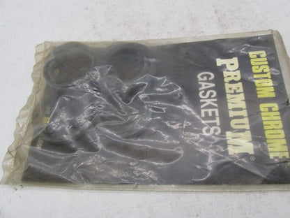Lot of 6 Custom Chrome Rubber Gaskets for Threaded Gas Caps 19-474 611