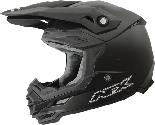 AFX FX-19R Solid Color Helmet Matte Black Small 0110-7034