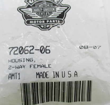 Harley Davidson Genuine NOS 2-Way Female Housing Air Temp Connector 72