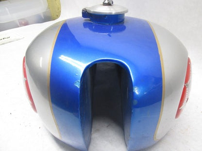 Original Repainted BSA Blue Silver Catalina Gas Fuel Tank Gold Star w/
