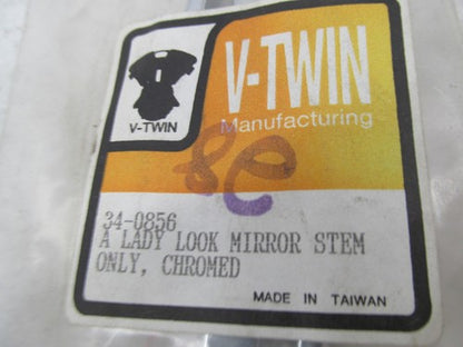 Harley Davidson V-Twin Sexy Spinner Lady Look Chrome Mirror Stem 34-08